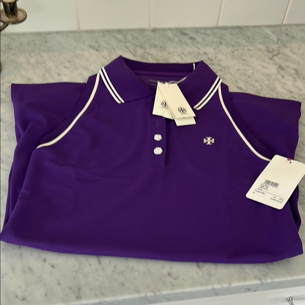 Tory Burch Deep Purple Polo dress